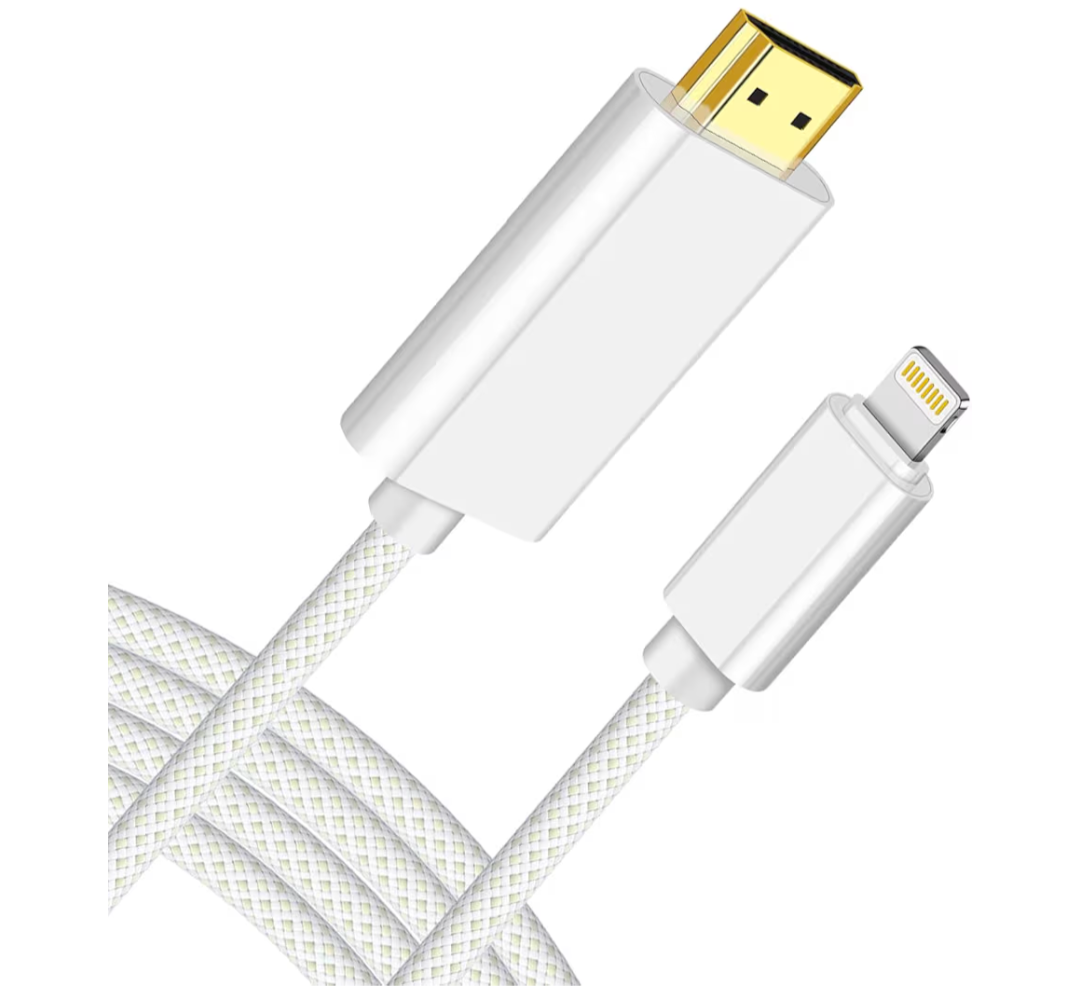 AIRSKY HDMI Cable for iPhone Digital AV Adapter 2k 60hz HD Video Sync Screen Connector AIRSKY HDMI Cable for iPhone Digital AV Adapter 2k 60hz HD Video Sync Screen Connector